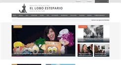 Desktop Screenshot of elloboestepario.com.ar